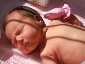 My beautiful newborn Leah Noelle.